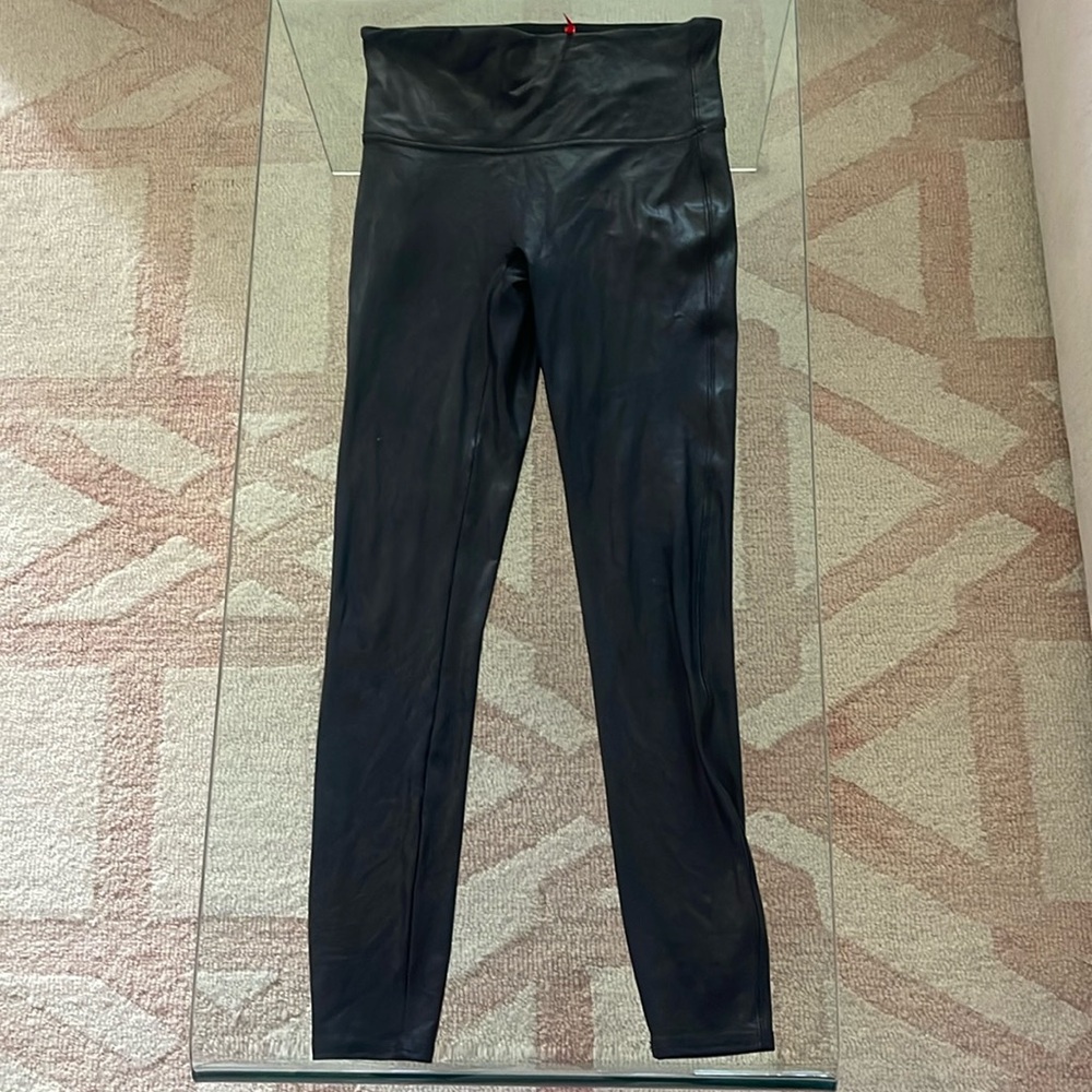 Spanx faux leather leggings